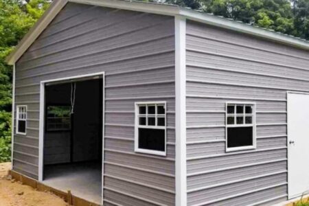 Create a Home Gym with a Metal Shed