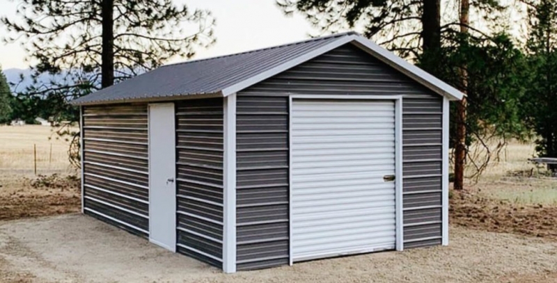 Metal Bicycle Storage Sheds from American Steel Carports