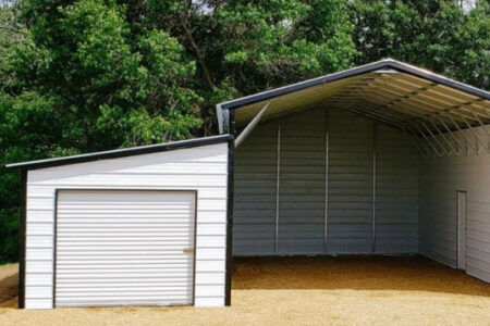 A-Frame Metal Carports