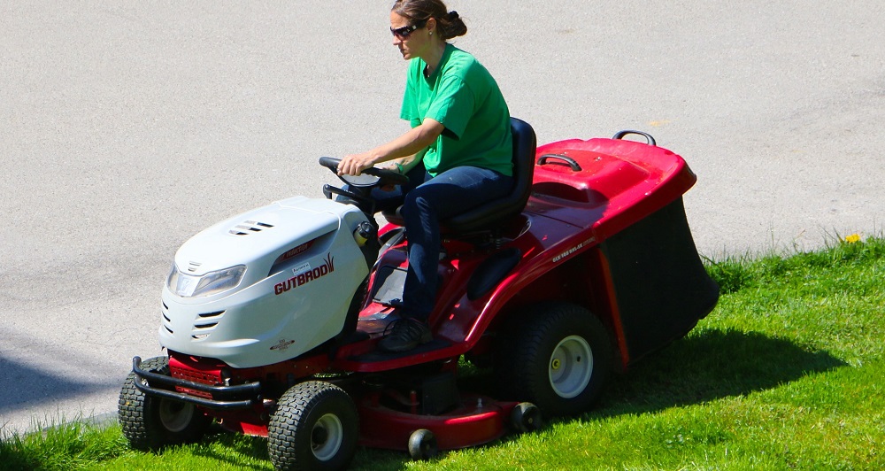 Best way to discount store lawn mower