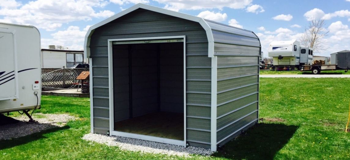 Backyard Garden Sheds from American Steel Carports, Inc.