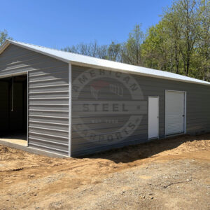 Williamsburg KY Steel Metal Garage