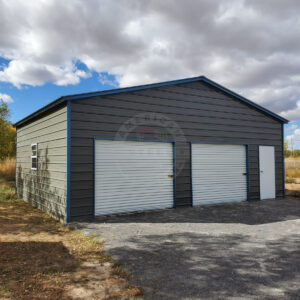 Lafayette IN Metal Garage for two vehicles