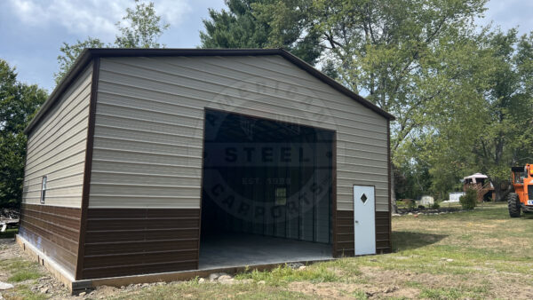 Metal-Steel-Garage-Roanoke-Texas