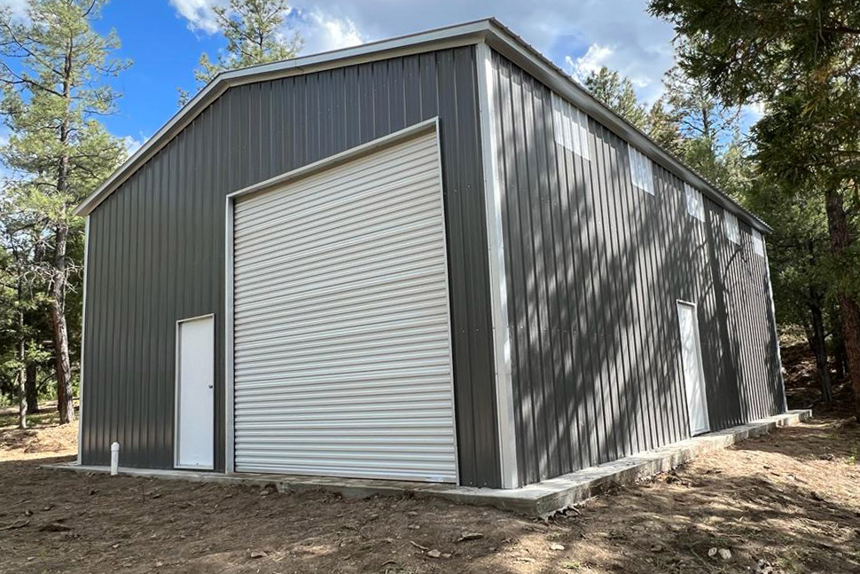 Metal garage by American Steel Carports